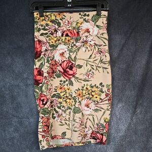 Floral Print Women's Skirt
